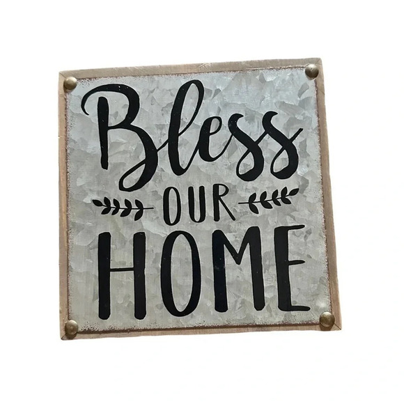 ⭐️Host Pick⭐️ “Bless our Home” Sign - Picture 1 of 5